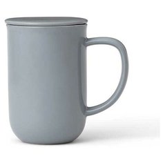 Чайная кружка с ситечком серо-голубой, 0,5л, Viva Scandinavia, V77554