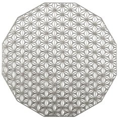 Салфетка подстановочная Gunmetal диаметр 36 см, материал винил, Chilewich, 100488-001