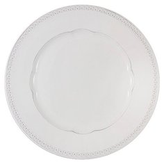 Тарелка обеденная Augusta 27 см цвет белый, керамика, Matceramica, MC-F566200005D0053