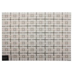 Салфетка подстановочная Coconut, 36х48 см, материал винил, цвет светло-серый, Chilewich, 100577-002