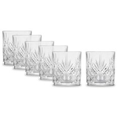 Набор из 6-ти стаканов для виски Show объем 344 мл, 8x9,4 см, хрустальное стекло, Schott Zwiesel, 121 553-6