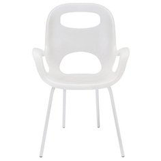 Стул Oh Chair цвет белый, материал полипропилен + нержавеющая сталь, Umbra, 320150-660