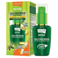 Lolane Несмываемая сыворотка для сухих и поврежденных кончиков волос Daily Hair Serum, 50 мл