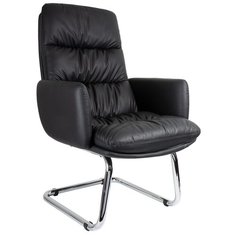 Стул College CLG-625 LBN-C, металл/искусственная кожа, цвет: black