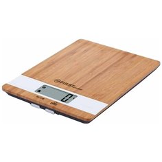 Кухонные весы FIRST AUSTRIA 6410 бежевый/белый