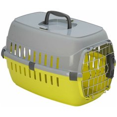 Клиппер-переноска для кошек и собак Moderna Road Runner I Spring Lock 30.1х32х49 см лимон