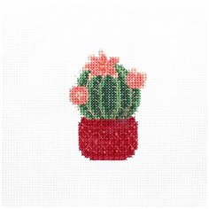 К-357 Набор для вышивания крестом Созвездие  Обаятельная колючка 5,5*8,5см