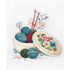 К-363 Набор для вышивания крестом Созвездие  Шкатулочка  23*23см