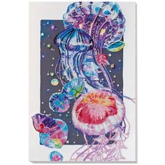 АВ-735 Набор для вышивания бисером Ночной танец 27*40см Abris ART