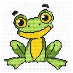 4050 Набор для вышивания Кваки 18х16 см Nitex