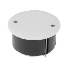 Коробка распаячная СП 73х45мм, крышка, мет.лапки IP20 ЮПИТЕР (для полых стен) (JP7111-03)