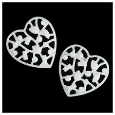 CON2515 Украшение 30*30 (белый) 4 шт АЙРИС пресс