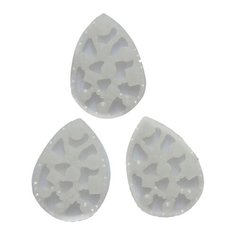 CON2518 Украшение 13*18 (белый) 10 шт АЙРИС пресс