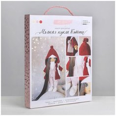 3548677 Интерьерная кукла Кэтти, набор для шитья, 18*22.5*3 см Арт Узор