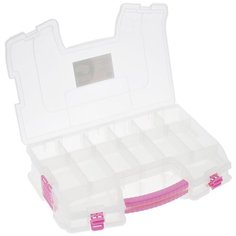 930532 Органайзер д/хранения двухсторонний с 34 регулируемыми отделениями,36.5*24.5*8.4см Hobby&Pro