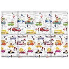 Развивающий коврик Mambobaby Soft Transport Односторонний 19