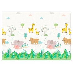 Развивающий коврик Mambobaby Soft Family Односторонний 190х1