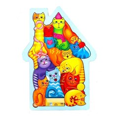 Головоломка Лесная мастерская Коты 4276018