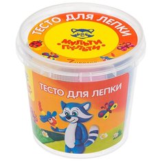 Набор для лепки Мульти-пульти Тесто для лепки Енот в деревне