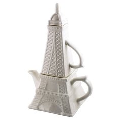 Чайник заварочный с кружкой Эврика Эйфелева башня 95312