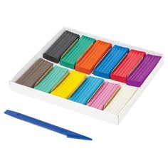 Набор для лепки Юнландия Пластилин Юный волшебник 12 цветов