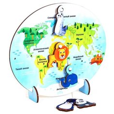 Головоломка Лесная мастерская Животные мира 4276119