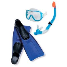 Набор маска + трубка + ласты Intex Wive Rider Set 55958