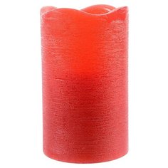 Светодиодная свеча Kaemingk Классика 7.5x12.5cm Red 483380
