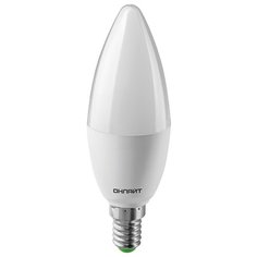Лампочка ОнЛайт LED C37 E14 10W 230V 2700K OLL-C37-10-230-2.7K-E14-PROMO 82 914