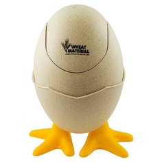 Мусорное ведро Эврика Яйцо White 98996