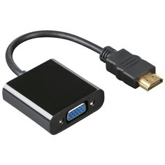 Аксессуар Hama HDMI-VGA F 0.1m 54569