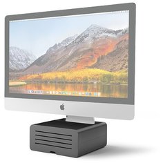 Аксессуар Подставка Twelve South HiRise Pro для iMac / Apple Display Black-Silver 12-1719