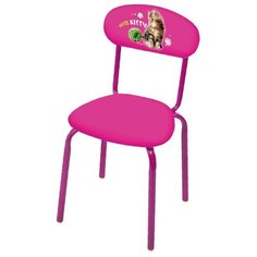 Детский стул Nika СТУ6 С котенком Pink