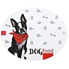 Коврик под миску Пушистое счастье Dog Food 35х28cm 4491963
