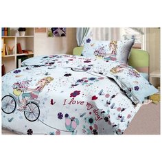 Детское постельное белье бязь Элли и пёс вид 1 1,5 спальное детские расцветки Iv Selena