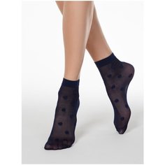 Капроновые носки Conte Elegant 16С-124СП, размер 23-25, marino