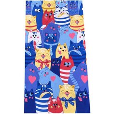 Пляжное полотенце "Полосатые Коты" Home Style