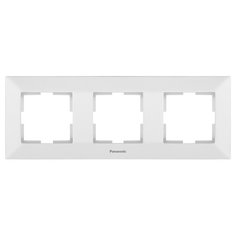 Рамка 3 поста универсальная белая WMTF08032WH Panasonic Arkedia
