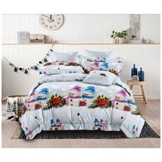 Детское постельное белье поплин d845 1,5 спальное детские расцветки Iv Selena
