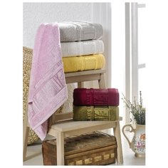 Полотенце PHILIPPUS Бамбуковое, SLOW (E369) TOWEL ; Размер: Набор из 6 штук - 50 х 90
