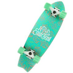 Скейтборд Eastcoast Bloom 27", 27x8.25, зеленый