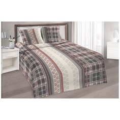 Постельное белье Шуйская бязь 89001 1,5 спальное Iv Selena