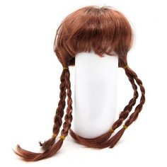 Волосы для кукол (косички) (рыжие) АЙРИС пресс