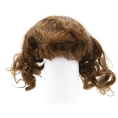 Волосы для кукол QS-8 (каштановые) АЙРИС пресс