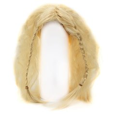 Волосы для кукол QS-12 (блонд) АЙРИС пресс