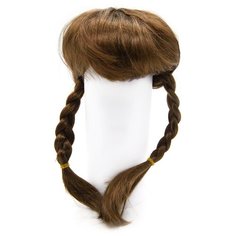 Волосы для кукол QS-6 (каштановые) АЙРИС пресс