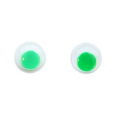 TEY-008 Глаза бегающие 10мм, зеленые 100 шт АЙРИС пресс