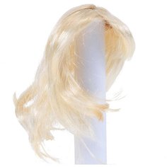 AS16-19, Парик для кукол (прямые волосы), 5*15см (блонд) АЙРИС пресс
