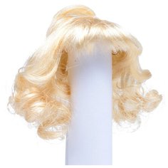 AS16-20, Парик для кукол (кудри), 5*10см (блонд) АЙРИС пресс