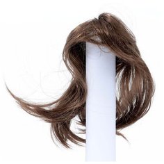 AS16-19, Парик для кукол (прямые волосы), 5*15см (коричневый) АЙРИС пресс